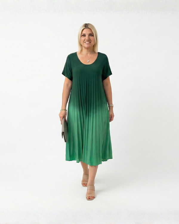 Liora – Locker fallendes Kleid mit sanftem Farbverlauf